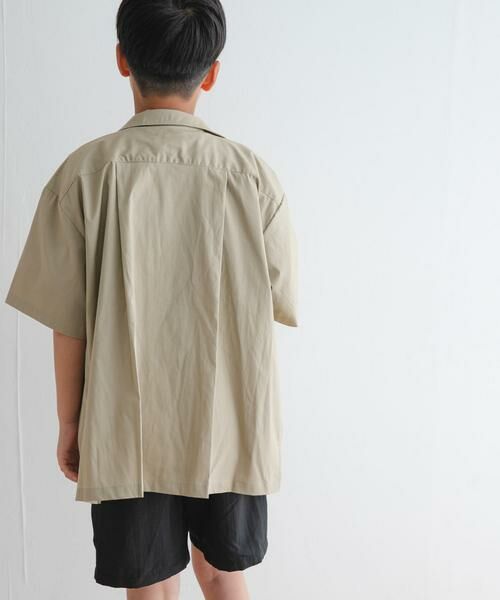 URBAN RESEARCH DOORS / アーバンリサーチ ドアーズ トップス | 『セットアップ対応』『WEB/一部店舗限定』『UVカット』オープンカラーシャツ(KIDS) | 詳細16