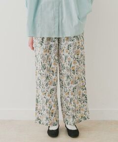 URBAN RESEARCH DOORS / アーバンリサーチ ドアーズ パンツ | 『WEB/一部店舗限定』『親子リンク』フラワープリントイージーパンツ(KIDS)