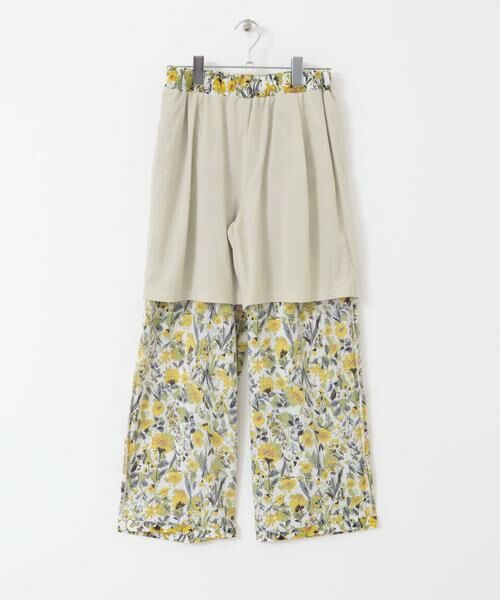 URBAN RESEARCH DOORS / アーバンリサーチ ドアーズ パンツ | 『WEB/一部店舗限定』『親子リンク』フラワープリントイージーパンツ(KIDS) | 詳細12