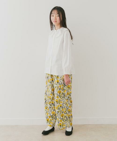 URBAN RESEARCH DOORS / アーバンリサーチ ドアーズ パンツ | 『WEB/一部店舗限定』『親子リンク』フラワープリントイージーパンツ(KIDS) | 詳細2