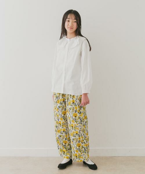 URBAN RESEARCH DOORS / アーバンリサーチ ドアーズ パンツ | 『WEB/一部店舗限定』『親子リンク』フラワープリントイージーパンツ(KIDS) | 詳細3