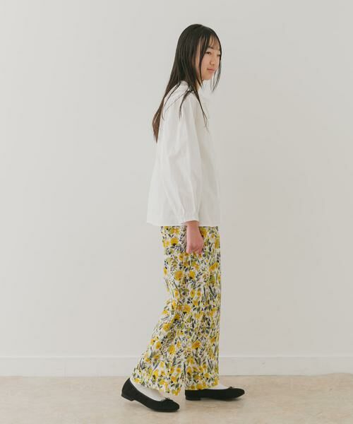 URBAN RESEARCH DOORS / アーバンリサーチ ドアーズ パンツ | 『WEB/一部店舗限定』『親子リンク』フラワープリントイージーパンツ(KIDS) | 詳細5
