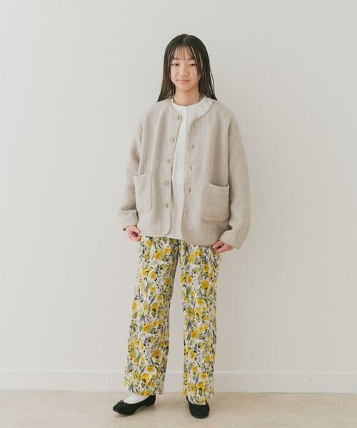 URBAN RESEARCH DOORS / アーバンリサーチ ドアーズ パンツ | 『WEB/一部店舗限定』『親子リンク』フラワープリントイージーパンツ(KIDS) | 詳細7