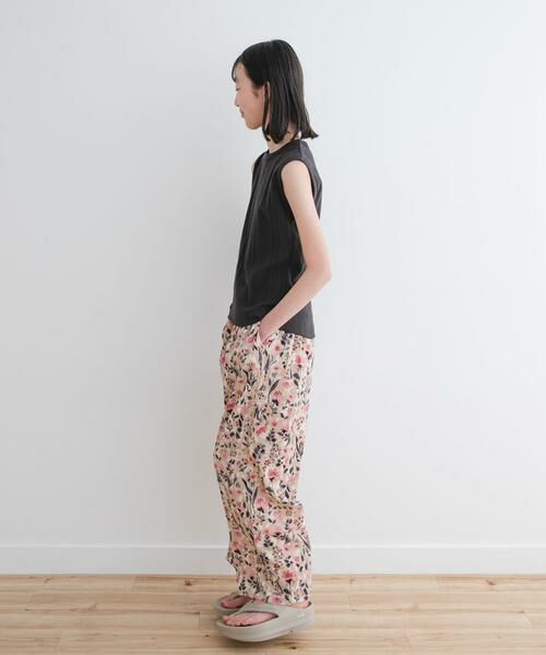 URBAN RESEARCH DOORS / アーバンリサーチ ドアーズ パンツ | 『WEB/一部店舗限定』『親子リンク』フラワープリントイージーパンツ(KIDS) | 詳細19