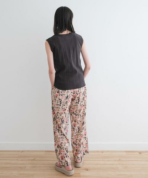 URBAN RESEARCH DOORS / アーバンリサーチ ドアーズ パンツ | 『WEB/一部店舗限定』『親子リンク』フラワープリントイージーパンツ(KIDS) | 詳細20