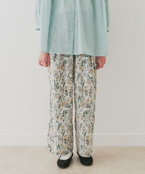 URBAN RESEARCH DOORS / アーバンリサーチ ドアーズ パンツ | 『WEB/一部店舗限定』『親子リンク』フラワープリントイージーパンツ(KIDS) | 詳細25