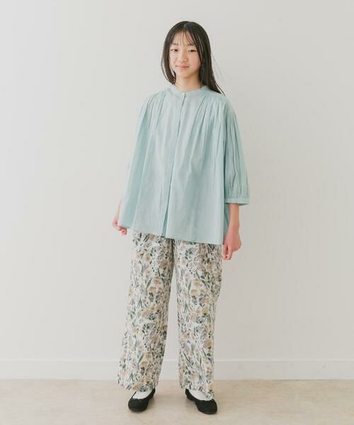 URBAN RESEARCH DOORS / アーバンリサーチ ドアーズ パンツ | 『WEB/一部店舗限定』『親子リンク』フラワープリントイージーパンツ(KIDS) | 詳細27