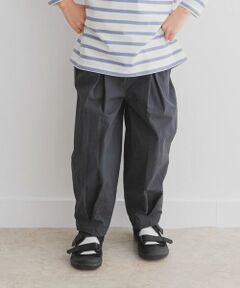 URBAN RESEARCH DOORS / アーバンリサーチ ドアーズ パンツ | 『WEB/一部店舗限定サイズ』撥水タックワイドパンツ(KIDS)