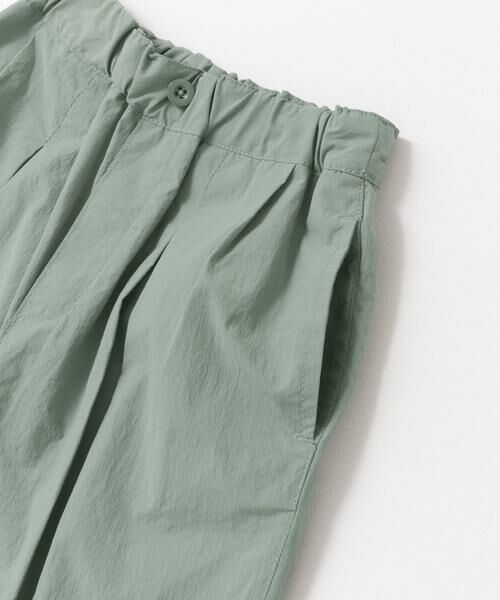 URBAN RESEARCH DOORS / アーバンリサーチ ドアーズ パンツ | 『WEB/一部店舗限定サイズ』撥水タックワイドパンツ(KIDS) | 詳細15
