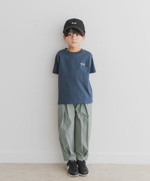 URBAN RESEARCH DOORS / アーバンリサーチ ドアーズ パンツ | 『WEB/一部店舗限定サイズ』撥水タックワイドパンツ(KIDS) | 詳細2