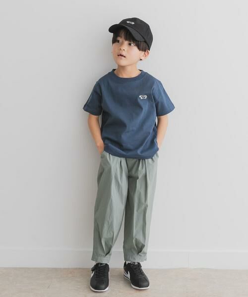 URBAN RESEARCH DOORS / アーバンリサーチ ドアーズ パンツ | 『WEB/一部店舗限定サイズ』撥水タックワイドパンツ(KIDS) | 詳細5