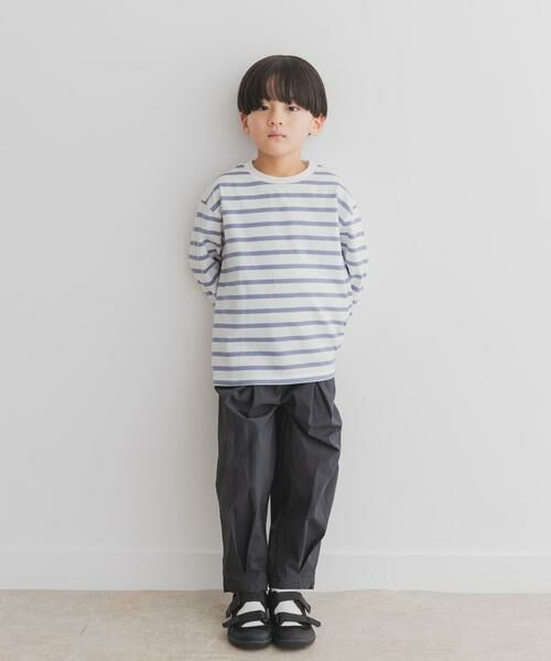 URBAN RESEARCH DOORS / アーバンリサーチ ドアーズ パンツ | 『WEB/一部店舗限定サイズ』撥水タックワイドパンツ(KIDS) | 詳細22