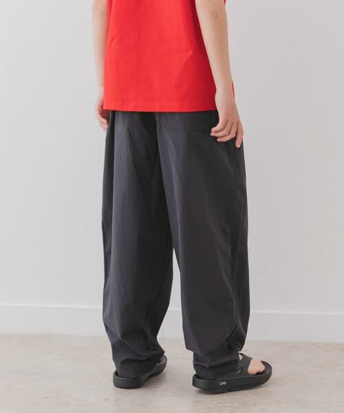 URBAN RESEARCH DOORS / アーバンリサーチ ドアーズ パンツ | 『WEB/一部店舗限定サイズ』撥水タックワイドパンツ(KIDS) | 詳細26