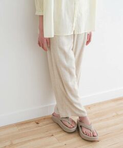 URBAN RESEARCH DOORS / アーバンリサーチ ドアーズ パンツ | 『セットアップ対応/親子リンク』『WEB/一部店舗限定』レーヨンリネンイージーパンツ(KIDS)