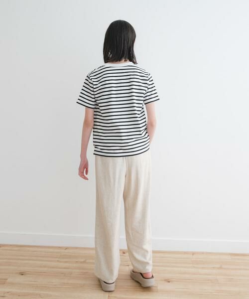 URBAN RESEARCH DOORS / アーバンリサーチ ドアーズ パンツ | 『セットアップ対応/親子リンク』『WEB/一部店舗限定』レーヨンリネンイージーパンツ(KIDS) | 詳細17