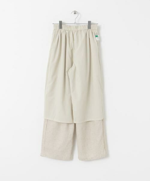 URBAN RESEARCH DOORS / アーバンリサーチ ドアーズ パンツ | 『セットアップ対応/親子リンク』『WEB/一部店舗限定』レーヨンリネンイージーパンツ(KIDS) | 詳細22