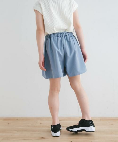 URBAN RESEARCH DOORS / アーバンリサーチ ドアーズ パンツ | 『WEB/一部店舗限定サイズ』フロントボタンキュロットパンツ(KIDS) | 詳細2