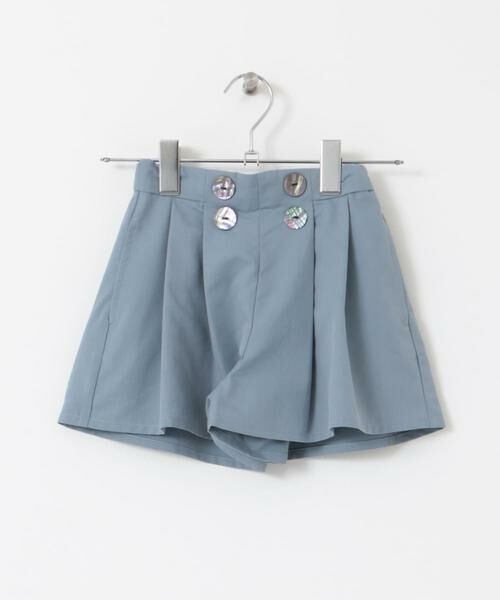 URBAN RESEARCH DOORS / アーバンリサーチ ドアーズ パンツ | 『WEB/一部店舗限定サイズ』フロントボタンキュロットパンツ(KIDS) | 詳細6