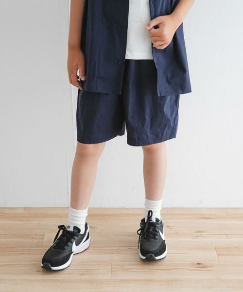 URBAN RESEARCH DOORS / アーバンリサーチ ドアーズ パンツ | 『セットアップ対応』『WEB/一部店舗限定』『UVカット』イージーショートパンツ(KIDS) | 詳細1