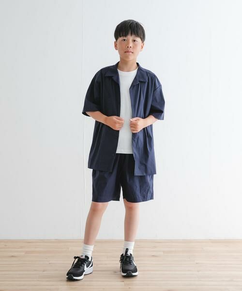 URBAN RESEARCH DOORS / アーバンリサーチ ドアーズ パンツ | 『セットアップ対応』『WEB/一部店舗限定』『UVカット』イージーショートパンツ(KIDS) | 詳細5