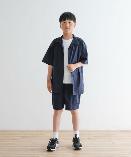 URBAN RESEARCH DOORS / アーバンリサーチ ドアーズ パンツ | 『セットアップ対応』『WEB/一部店舗限定』『UVカット』イージーショートパンツ(KIDS) | 詳細6