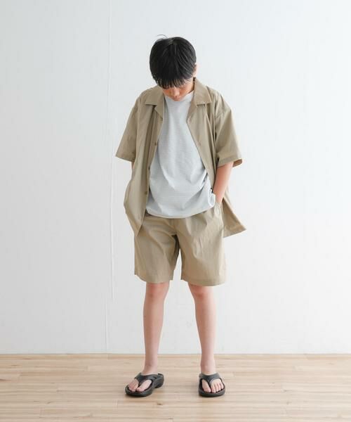 URBAN RESEARCH DOORS / アーバンリサーチ ドアーズ パンツ | 『セットアップ対応』『WEB/一部店舗限定』『UVカット』イージーショートパンツ(KIDS) | 詳細16