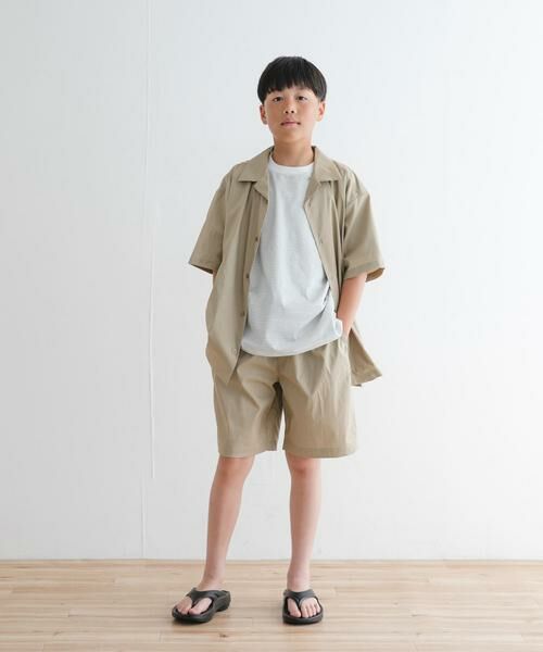 URBAN RESEARCH DOORS / アーバンリサーチ ドアーズ パンツ | 『セットアップ対応』『WEB/一部店舗限定』『UVカット』イージーショートパンツ(KIDS) | 詳細17