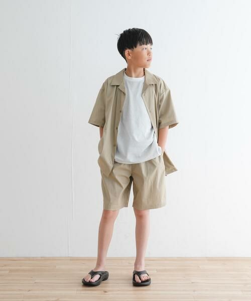 URBAN RESEARCH DOORS / アーバンリサーチ ドアーズ パンツ | 『セットアップ対応』『WEB/一部店舗限定』『UVカット』イージーショートパンツ(KIDS) | 詳細18