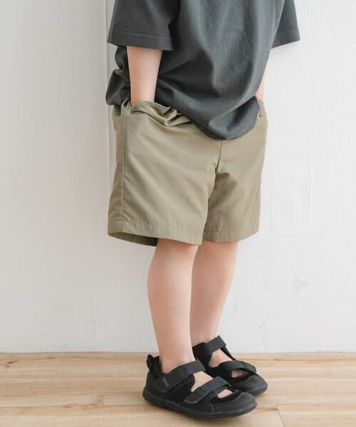 URBAN RESEARCH DOORS / アーバンリサーチ ドアーズ パンツ | 『セットアップ対応』 撥水ショーツ(KIDS) | 詳細11