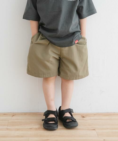 URBAN RESEARCH DOORS / アーバンリサーチ ドアーズ パンツ | 『セットアップ対応』 撥水ショーツ(KIDS) | 詳細12