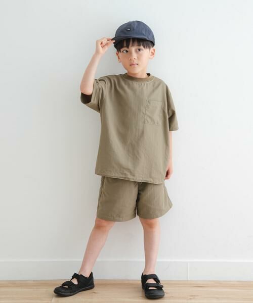 URBAN RESEARCH DOORS / アーバンリサーチ ドアーズ パンツ | 『セットアップ対応』 撥水ショーツ(KIDS) | 詳細5