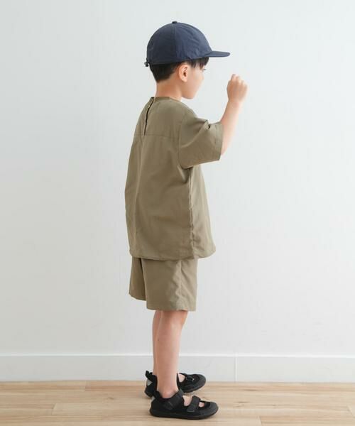 URBAN RESEARCH DOORS / アーバンリサーチ ドアーズ パンツ | 『セットアップ対応』 撥水ショーツ(KIDS) | 詳細6