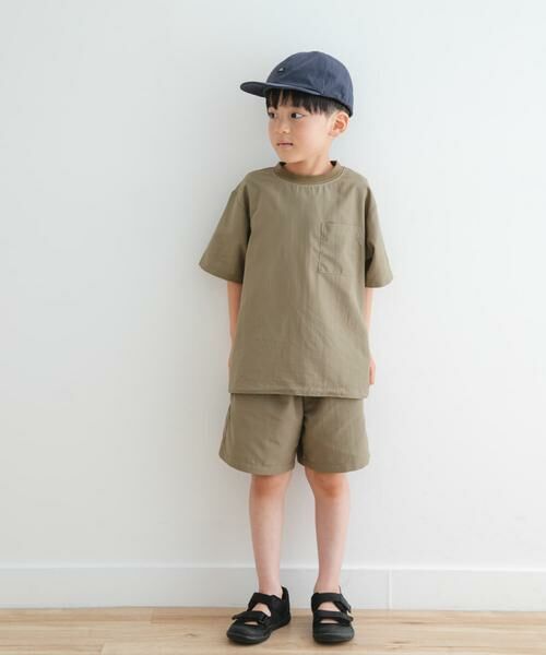 URBAN RESEARCH DOORS / アーバンリサーチ ドアーズ パンツ | 『セットアップ対応』 撥水ショーツ(KIDS) | 詳細7