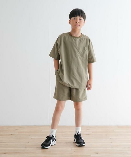 URBAN RESEARCH DOORS / アーバンリサーチ ドアーズ パンツ | 『WEB/一部店舗限定』『セットアップ対応』 撥水ショーツ(KIDS) | 詳細3