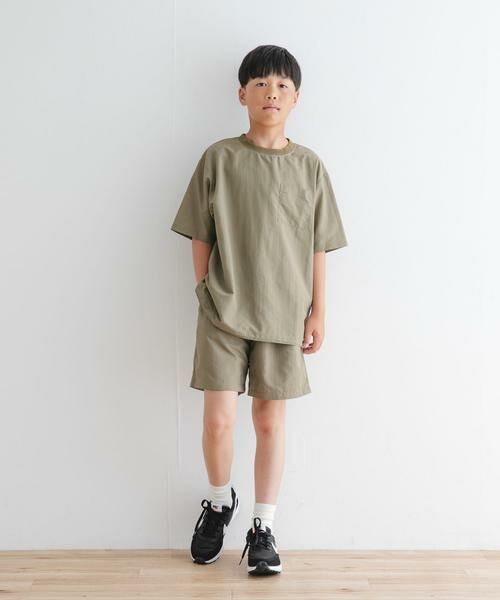 URBAN RESEARCH DOORS / アーバンリサーチ ドアーズ パンツ | 『WEB/一部店舗限定』『セットアップ対応』 撥水ショーツ(KIDS) | 詳細5