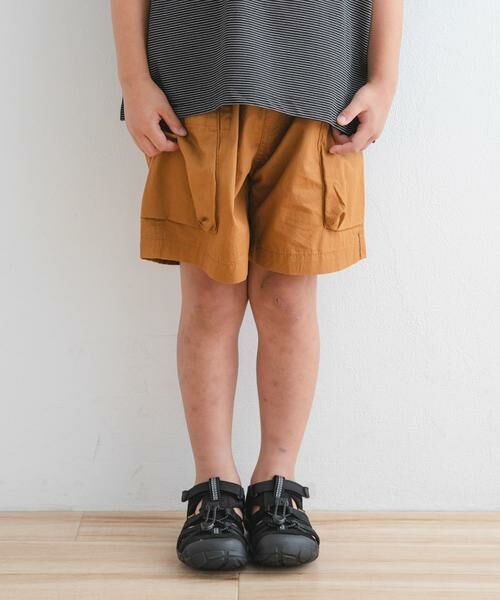 URBAN RESEARCH DOORS / アーバンリサーチ ドアーズ パンツ | 『速乾』コットンサイドポケットショーツ(KIDS) | 詳細2