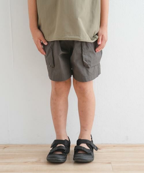 URBAN RESEARCH DOORS / アーバンリサーチ ドアーズ パンツ | 『速乾』コットンサイドポケットショーツ(KIDS) | 詳細9