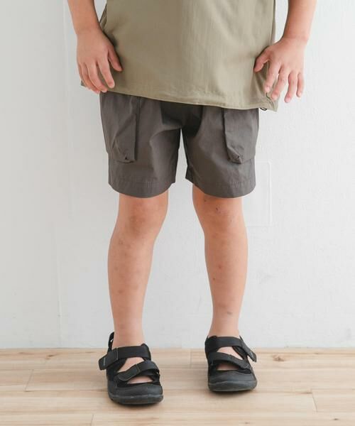 URBAN RESEARCH DOORS / アーバンリサーチ ドアーズ パンツ | 『速乾』コットンサイドポケットショーツ(KIDS) | 詳細12