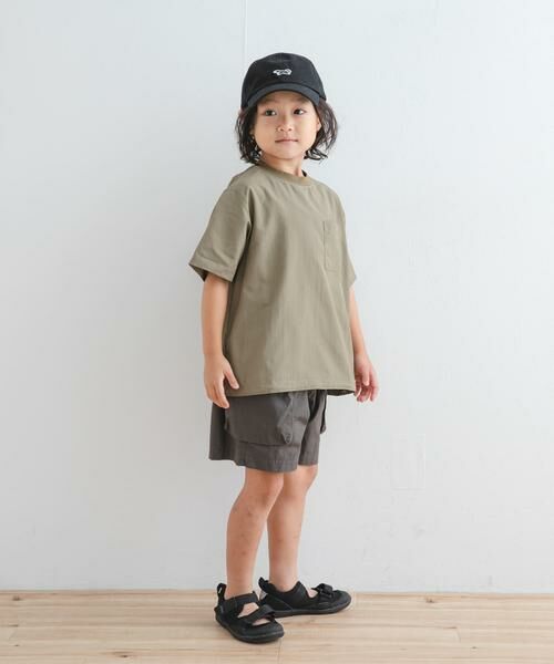 URBAN RESEARCH DOORS / アーバンリサーチ ドアーズ パンツ | 『速乾』コットンサイドポケットショーツ(KIDS) | 詳細15