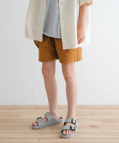 URBAN RESEARCH DOORS / アーバンリサーチ ドアーズ パンツ | 『WEB/一部店舗限定』『速乾』コットンサイドポケットショーツ(KIDS) | 詳細1