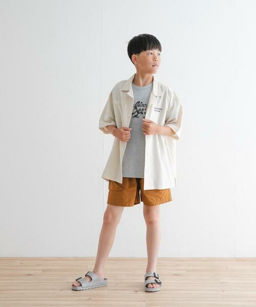 URBAN RESEARCH DOORS / アーバンリサーチ ドアーズ パンツ | 『WEB/一部店舗限定』『速乾』コットンサイドポケットショーツ(KIDS) | 詳細3