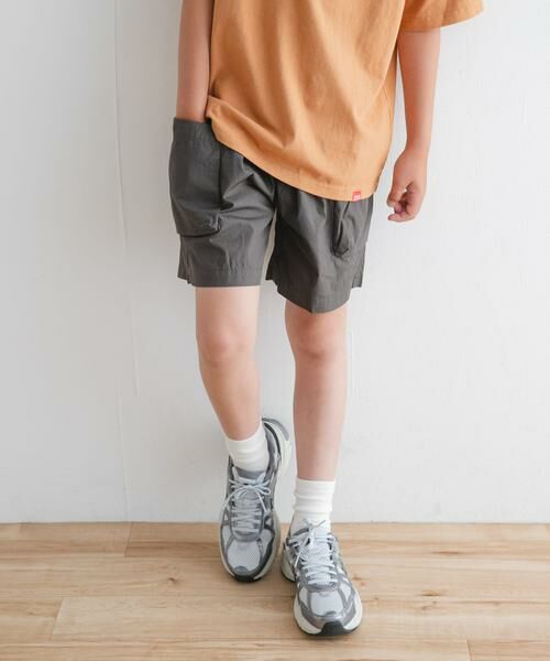 URBAN RESEARCH DOORS / アーバンリサーチ ドアーズ パンツ | 『WEB/一部店舗限定』『速乾』コットンサイドポケットショーツ(KIDS) | 詳細7