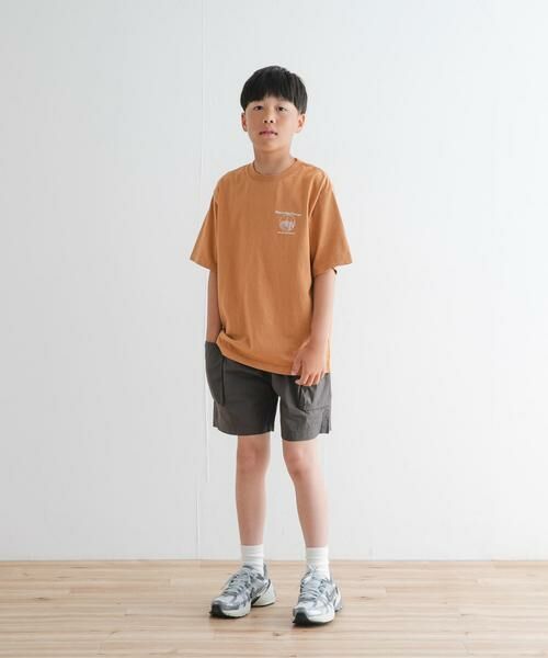 URBAN RESEARCH DOORS / アーバンリサーチ ドアーズ パンツ | 『WEB/一部店舗限定』『速乾』コットンサイドポケットショーツ(KIDS) | 詳細12