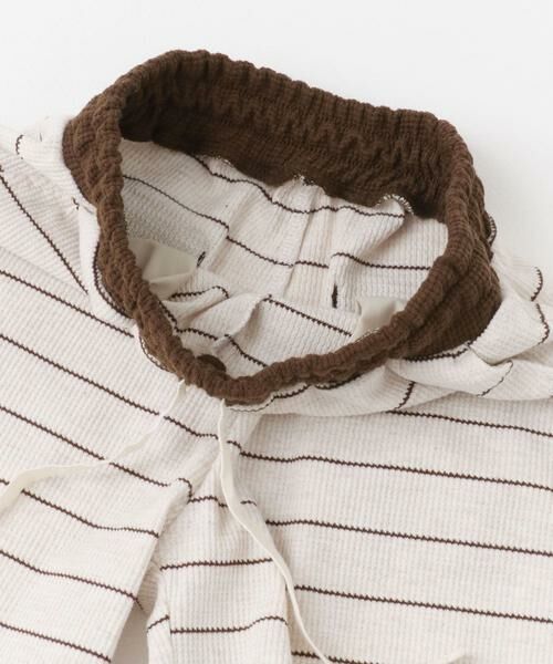 URBAN RESEARCH DOORS / アーバンリサーチ ドアーズ パンツ | 『WEB/一部店舗限定サイズ』ボーダーワッフルショーツ(KIDS) | 詳細21