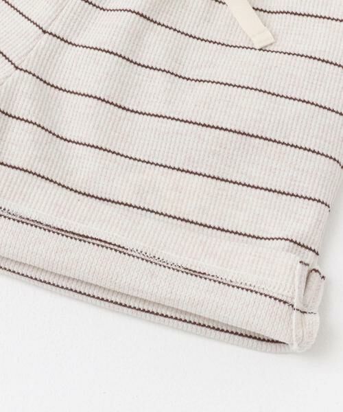 URBAN RESEARCH DOORS / アーバンリサーチ ドアーズ パンツ | 『WEB/一部店舗限定サイズ』ボーダーワッフルショーツ(KIDS) | 詳細23