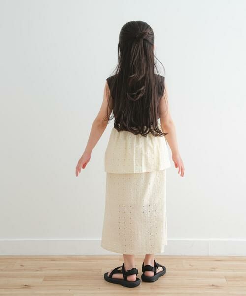 URBAN RESEARCH DOORS / アーバンリサーチ ドアーズ パンツ | コットンレースティアードスカート(KIDS) | 詳細28
