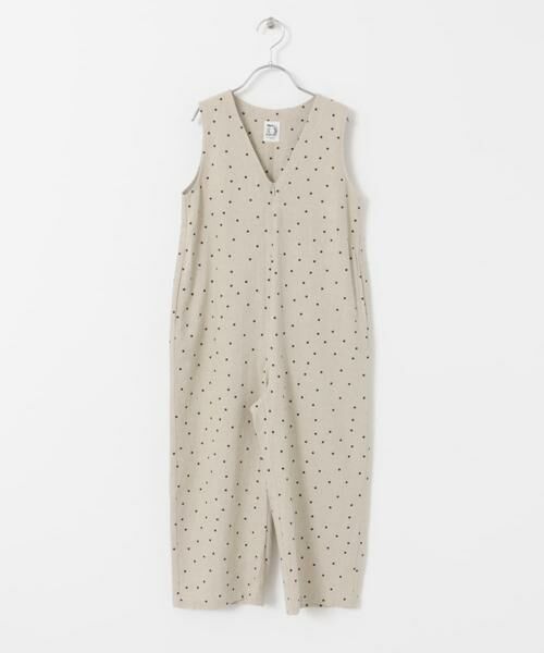 URBAN RESEARCH DOORS / アーバンリサーチ ドアーズ ワンピース | 『親子リンク』リネンレーヨンドットオールインワン(KIDS) | 詳細23