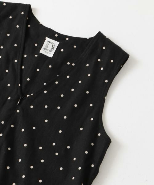 URBAN RESEARCH DOORS / アーバンリサーチ ドアーズ ワンピース | 『親子リンク』『WEB/一部店舗限定』リネンレーヨンドットオールインワン(KIDS) | 詳細10