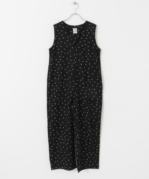 URBAN RESEARCH DOORS / アーバンリサーチ ドアーズ ワンピース | 『親子リンク』『WEB/一部店舗限定』リネンレーヨンドットオールインワン(KIDS) | 詳細9