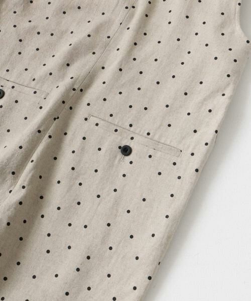 URBAN RESEARCH DOORS / アーバンリサーチ ドアーズ ワンピース | 『親子リンク』『WEB/一部店舗限定』リネンレーヨンドットオールインワン(KIDS) | 詳細24